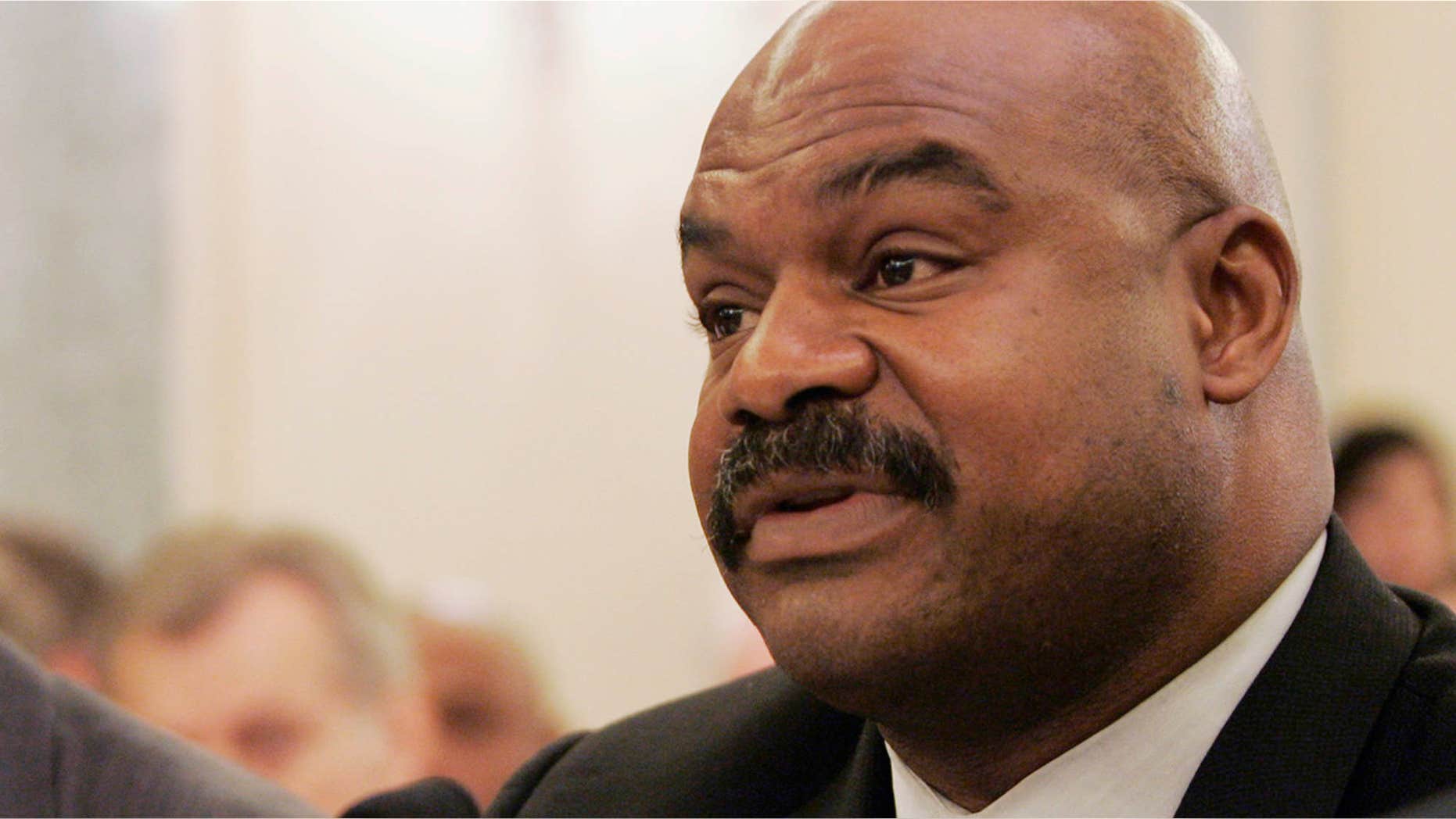 Sept. 18, 2007: Former Chicago Bears safety Dave Duerson, a trustee for the Burt Bell/Pete Rozell NFL Player Retirement Plan, testifies on Capitol Hill in Washington.