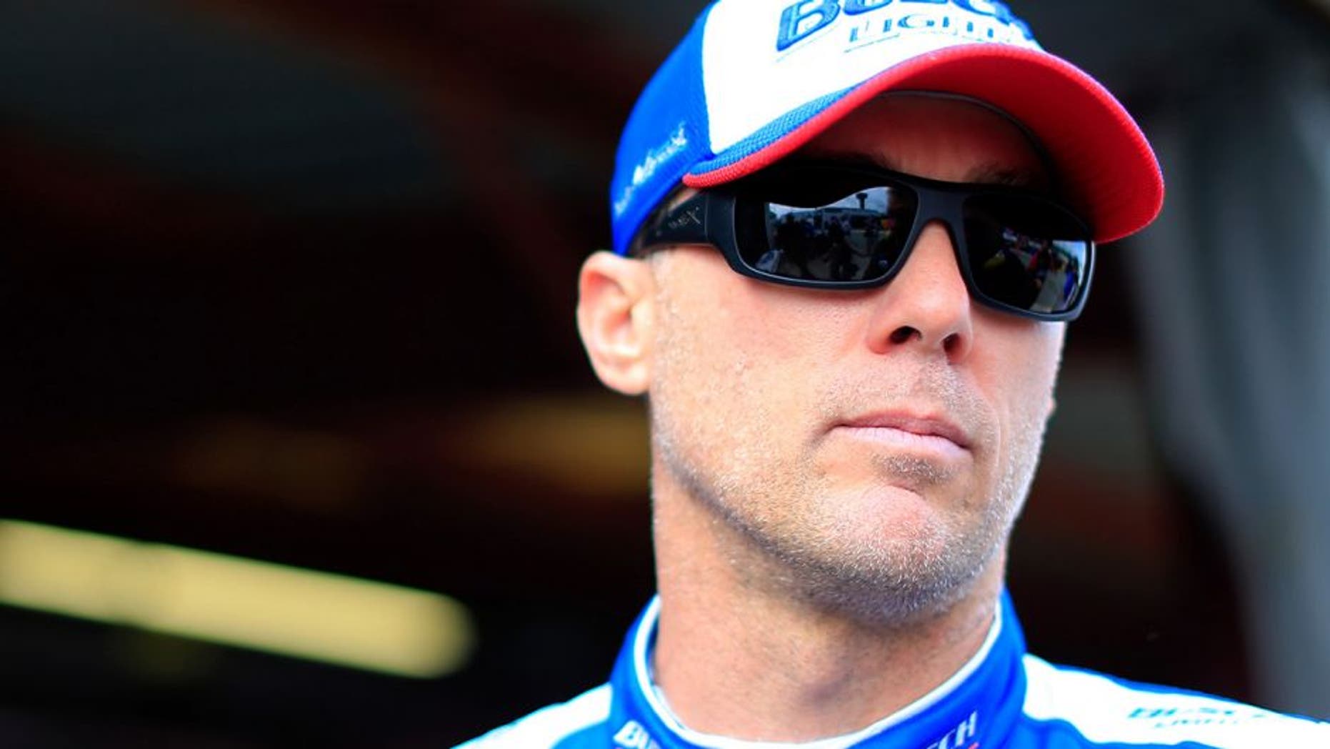 RICHMOND, VA - APRIL 23: Kevin Harvick, driver of the #4 Busch Light Chevrolet, prepares to drive during practice for the NASCAR Sprint Cup Series TOYOTA OWNERS 400 at Richmond International Raceway on April 23, 2016 in Richmond, Virginia. (Photo by Daniel Shirey/NASCAR via Getty Images)