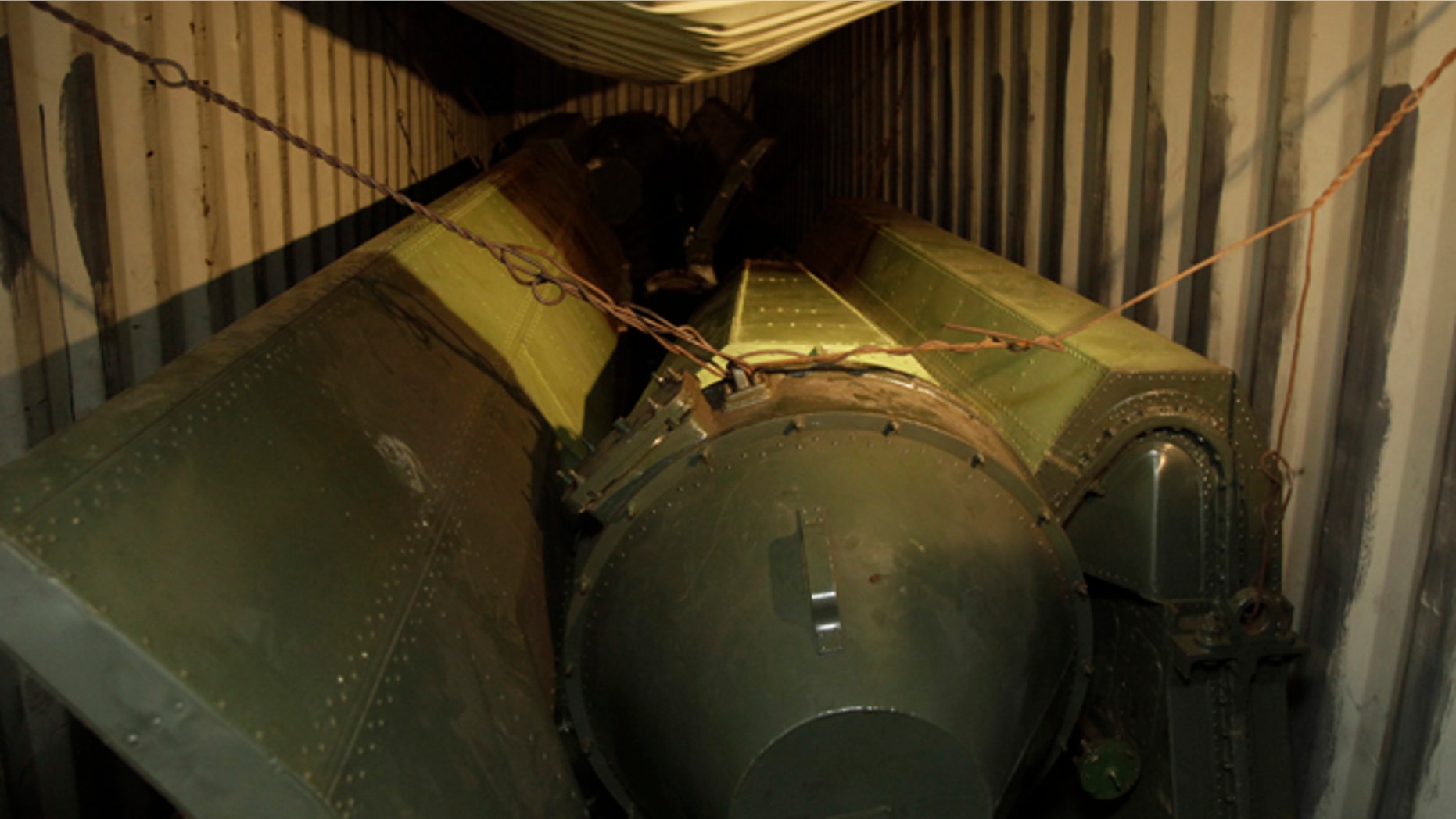 July 16, 2013: Military equipment lays in containers aboard a North Korean-flagged ship at the Manzanillo International container terminal on the coast of Colon City.