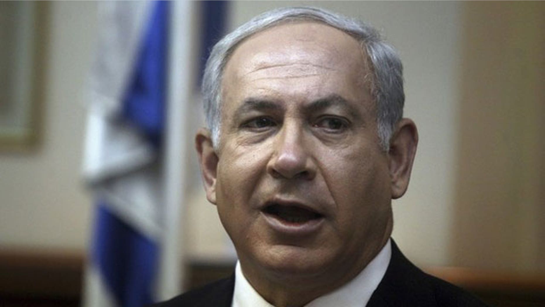 May 2: Israel's Prime Minister Benjamin Netanyahu attends the weekly cabinet meeting in his office in Jerusalem (Reuters).