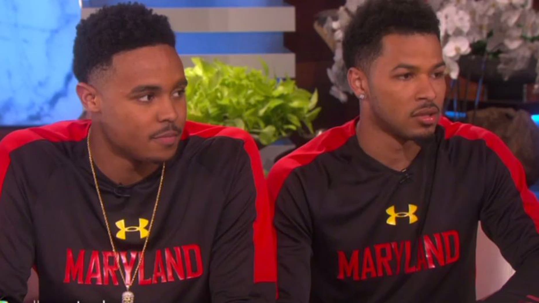 Maryland players Jared Nickens and Jaylen Brantley missed out on a $10,000 gift from Ellen Degeneres because of NCAA rules.