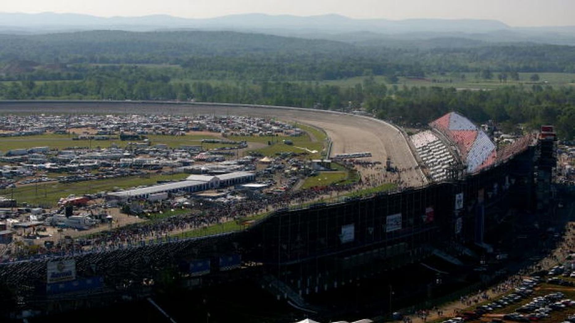 TALLADEGA, AL - MAY 1: A general view of the racetrack is seen prior to the NASCAR Nextel Cup Series Aaron's 499 on May 1, 2005 at the Talladega Superspeedway in Talladega, Alabama. (Photo by Jamie Squire/Getty Images)