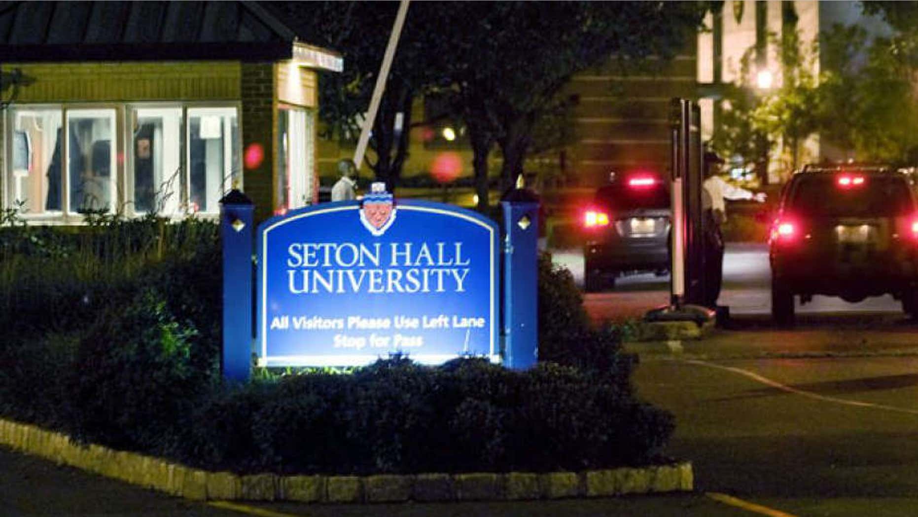 The Seton Hall University campus in East Orange, N.J.