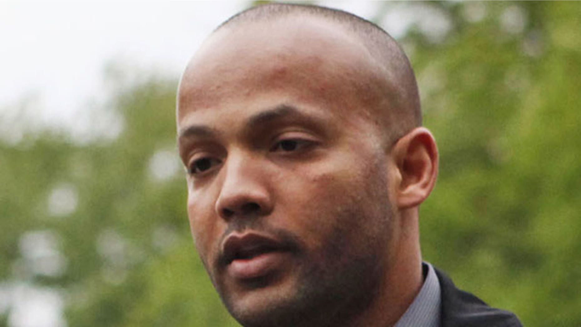 May 11: Chicago Police Officer Thomas Wortham IV is seen at Cole Park in Chicago. Wortham who recently returned from Iraq after serving a second tour, was shot and killed May 19, 2010, on Chicago's South Side when several people approached him outside his family's home and tried to steal his new motorcycle.
