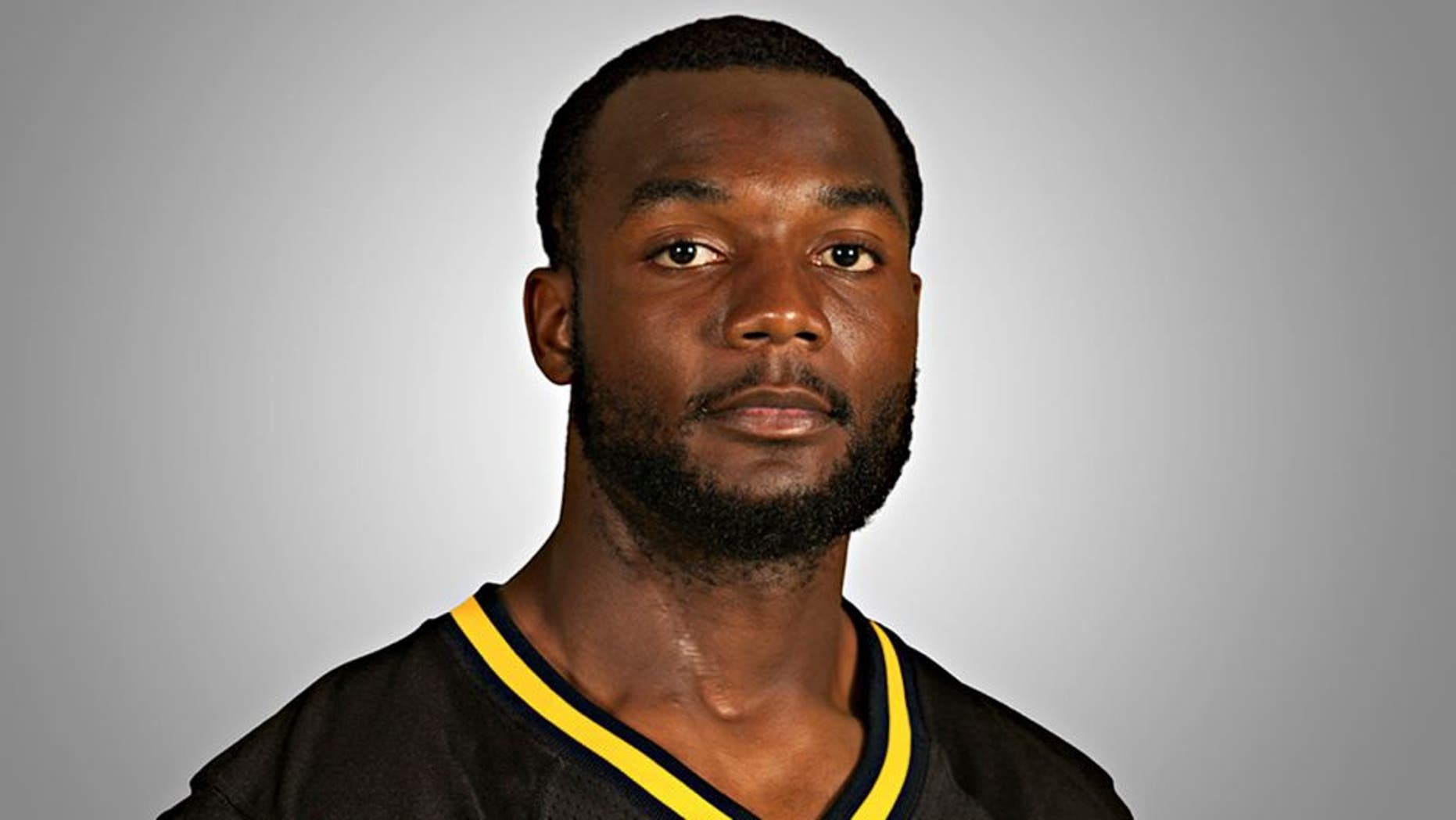Jun 26, 2014; Hamilton Tiger-Cats defensive back Delvin Breaux poses for a photo. Mandatory Credit: USA TODAY Sports