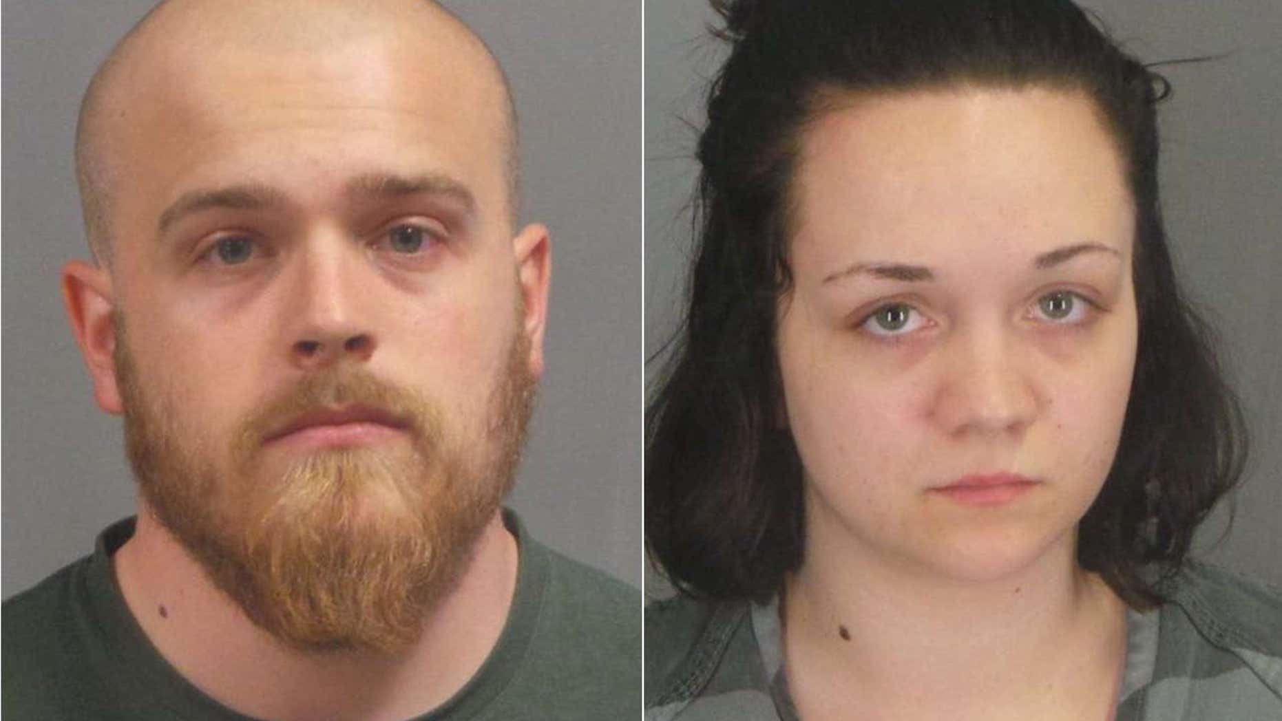Richard Gamache Jr., 24, and Cheyenne Cook, 19.