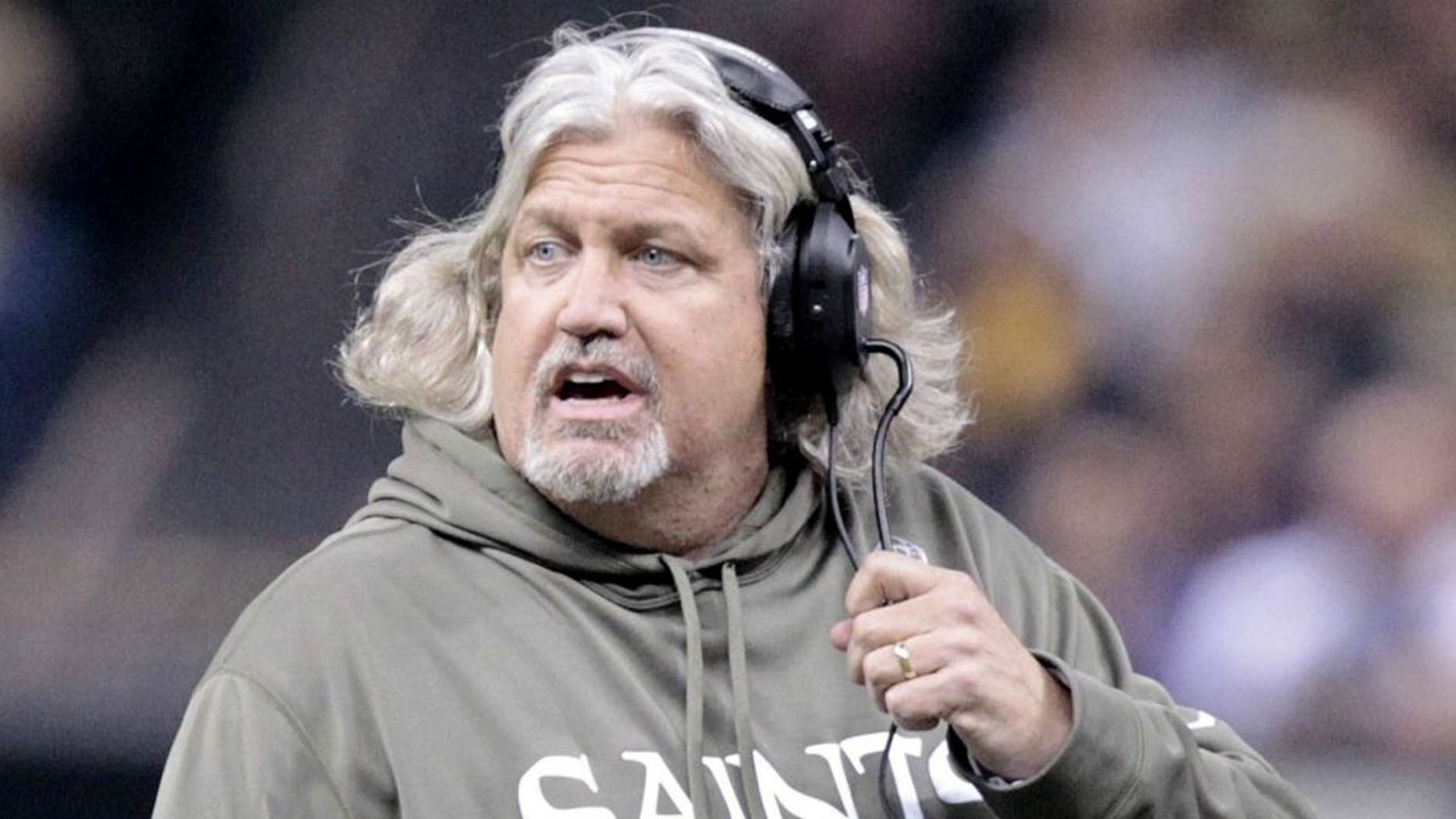 Defensive Coordinator Rob Ryan of the New Orleans Saints is shown during an NFL game against the Dallas Cowboys at the Mercedes-Benz Superdome in New Orleans on Sunday, Nov. 10, 2013. (Ron T. Ennis/Fort Worth Star-Telegram/MCT),Defensive Coordinator Rob Ryan of the New Orleans Saints is shown during an NFL game against the Dallas Cowboys at the Mercedes-Benz Superdome in New Orleans on Sunday, Nov. 10, 2013. (Ron T. Ennis/Fort Worth Star-Telegram/MCT via Getty Images)