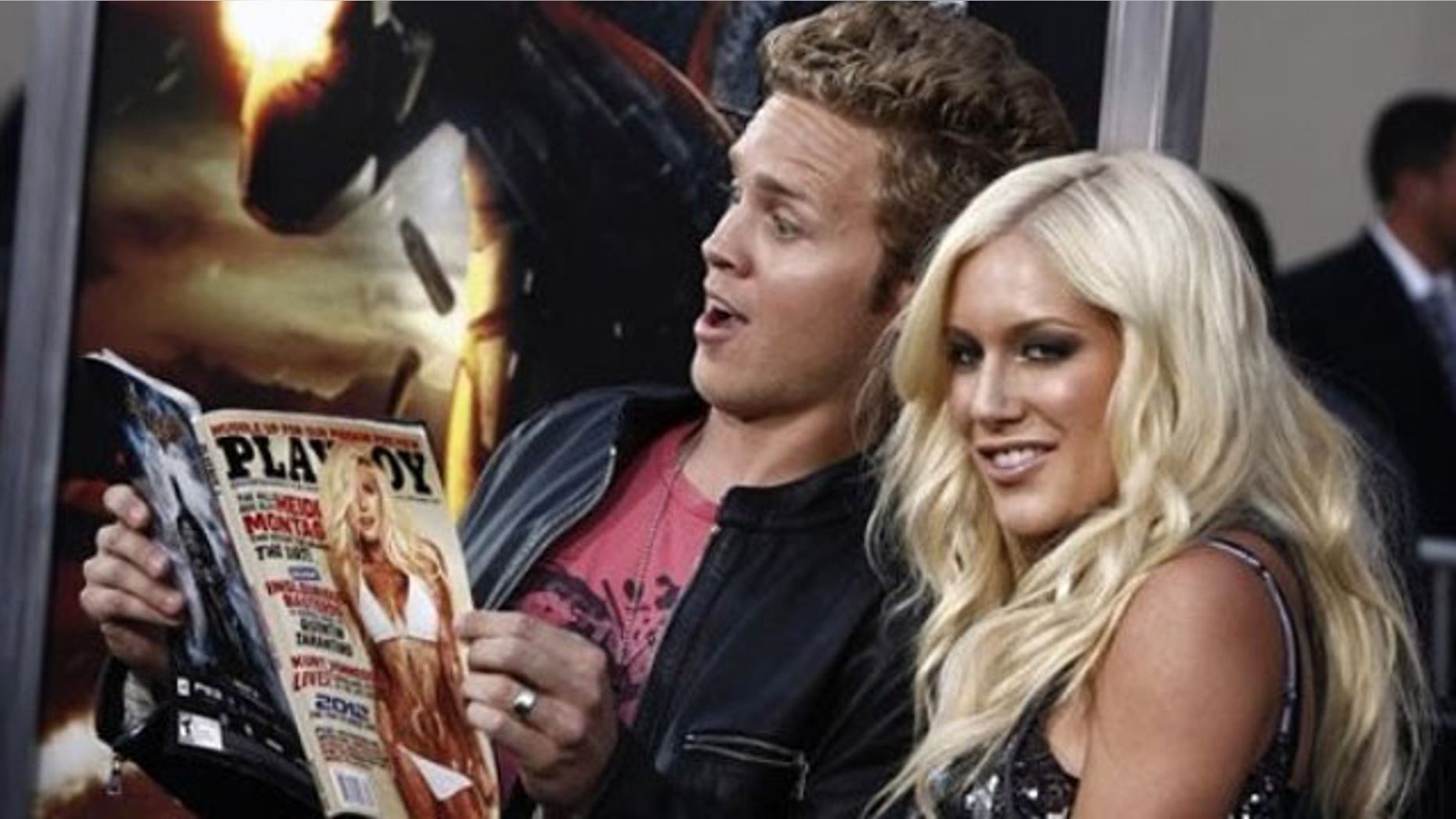Aug. 6, 2009: Television personalities Spencer Pratt, left, and Heidi Montag arrive at the premiere of "G.I. Joe" in Los Angeles.