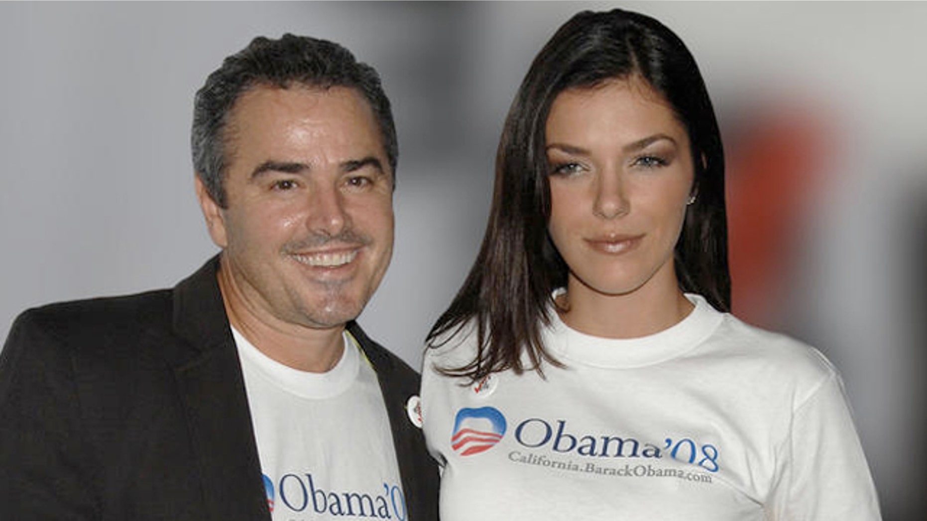 Christopher Knight and Adrianne Curry attends the Rock the Vote by Society clothing line nationwide launch party hosted by Christina Aguilera, held at Kitson, Tuesday, November 13, 2007 in Hollywood California.