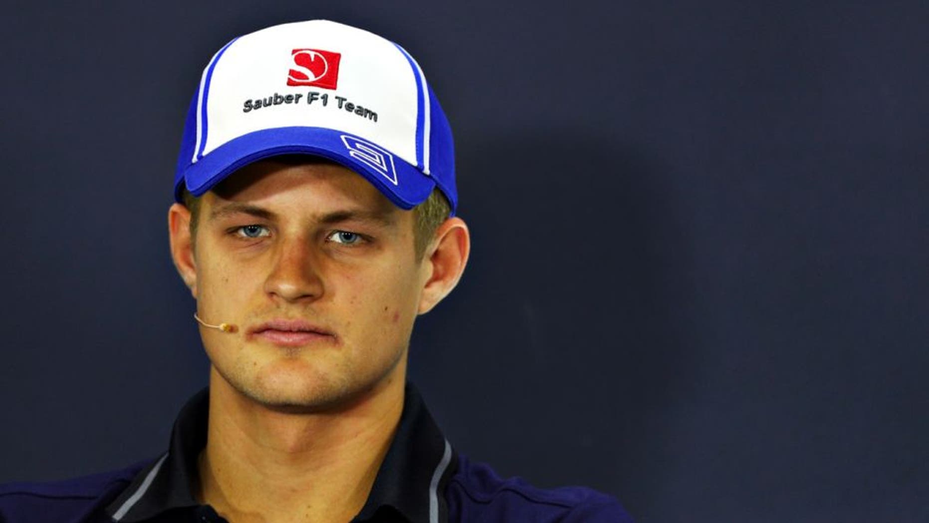SHANGHAI, CHINA - APRIL 14: Marcus Ericsson of Sweden and Sauber F1 in the Drivers Press Conference during previews to the Formula One Grand Prix of China at Shanghai International Circuit on April 14, 2016 in Shanghai, China. (Photo by Clive Mason/Getty Images)