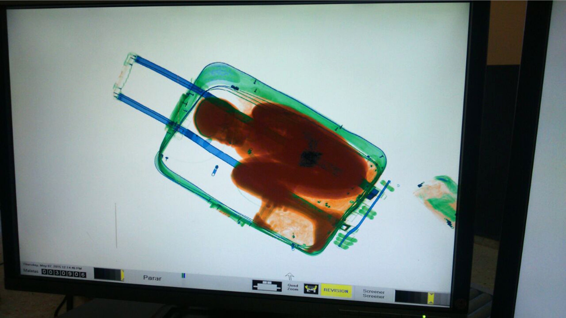Photo released by the Spanish Guardia Civil on Friday, May 8, 2015
