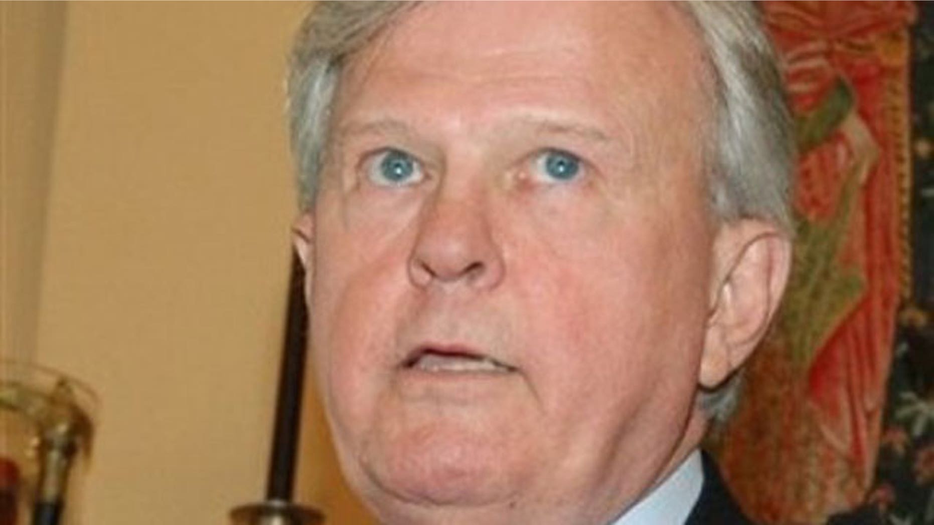 Dec. 22, 2009: Rep. Parker Griffith of Alabama discusses his decision to switch from the Democratic Party to the Republican Party during a news conference at his home in Huntsville, Ala. (AP).