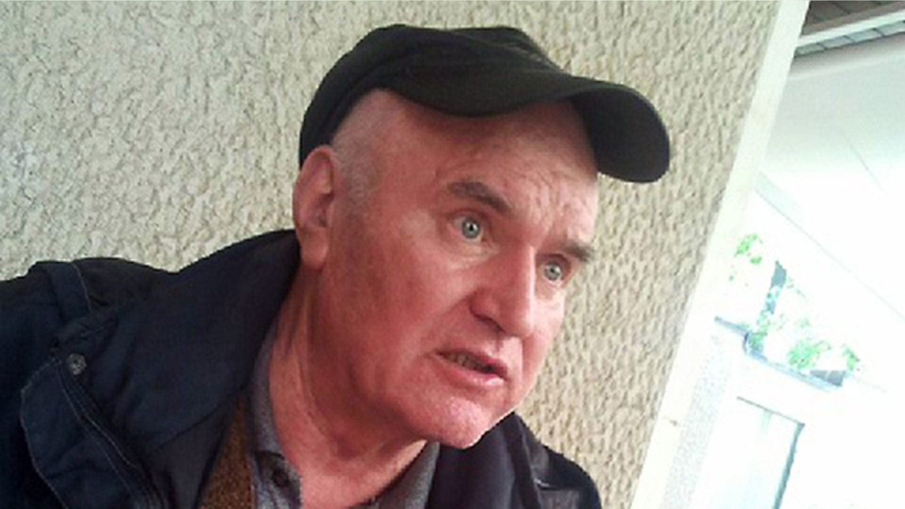 In this photo provided by Press newspaper, the Bosnian Serb army commander Ratko Mladic is seen at an undisclosed location at an unknown time after his arrest in Serbia after years in hiding.