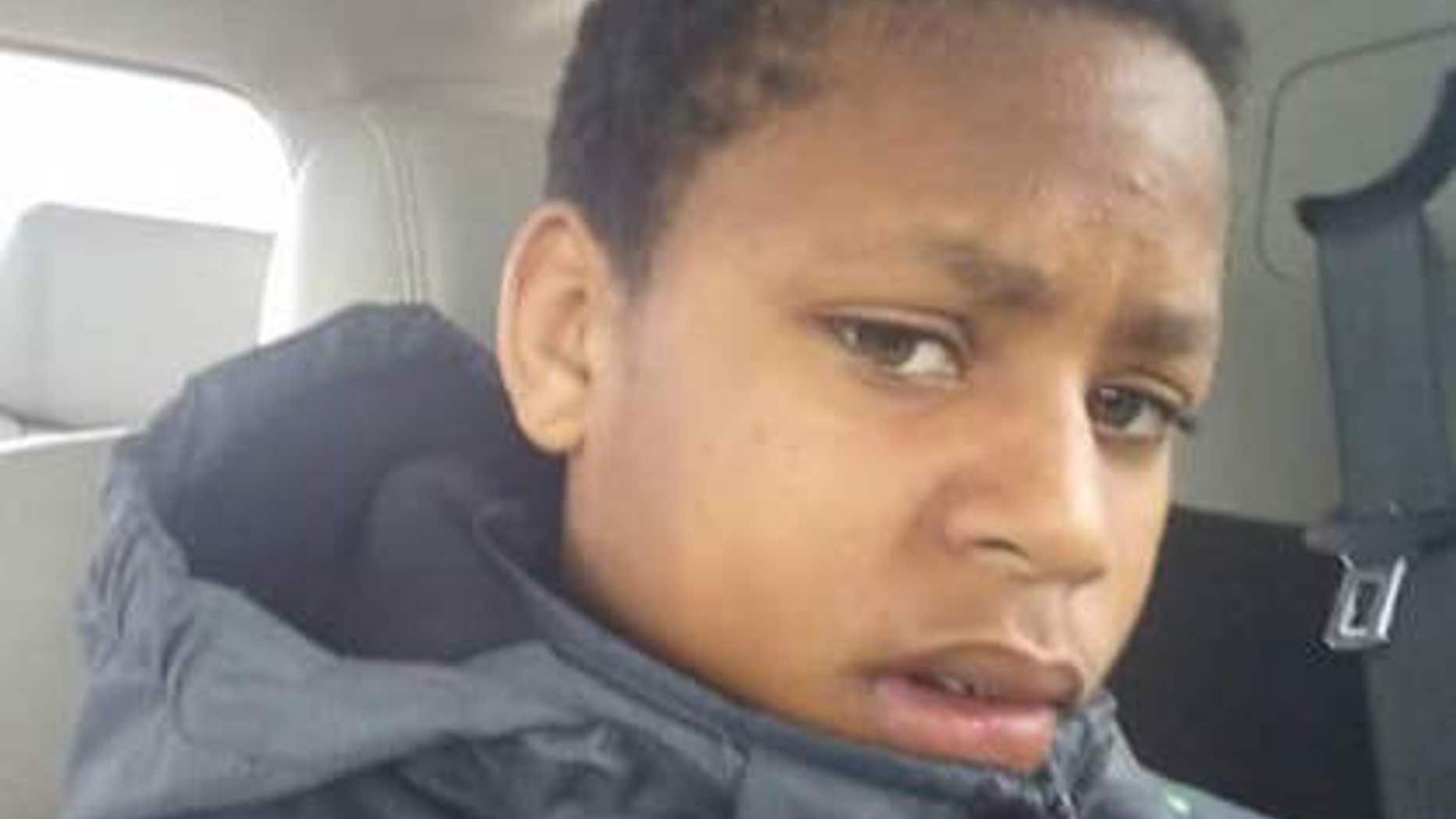 This image provided by the City of Detroit Police Department shows Deontae Mitchell.