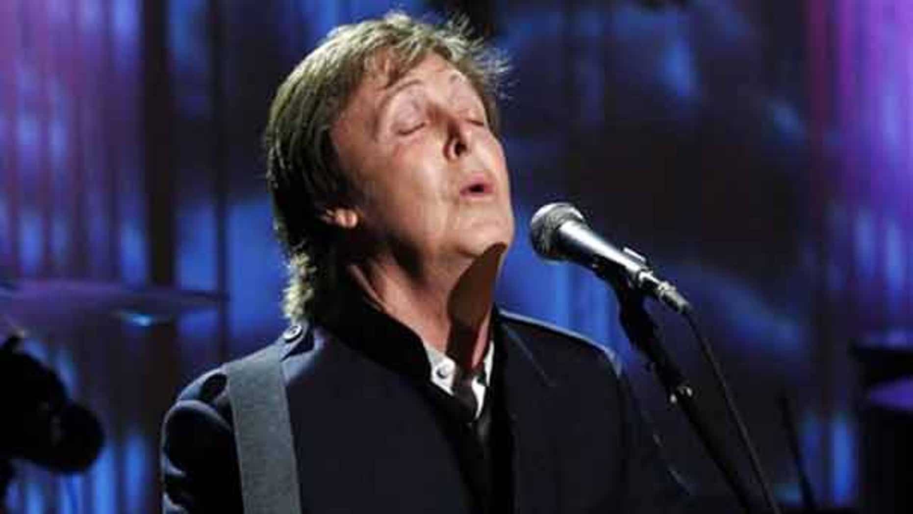 June 2: Paul McCartney performs "Michelle" in the East Room of the White House while being honored by President Obama. Obama awarded McCartney the 3rd Gershwin Prize for Popular Song from the Library of Congress.