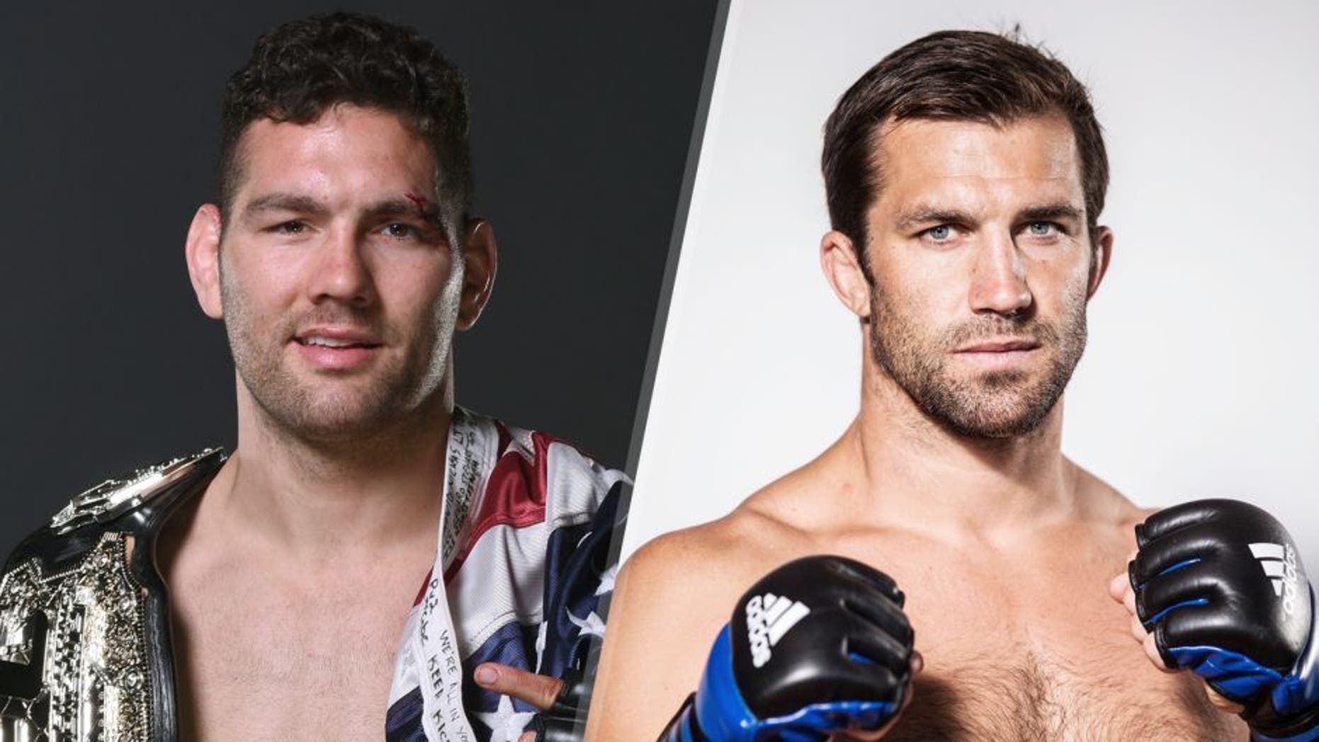 Chris Weidman poses for a post-fight portrait backstage during the UFC 187 event at the MGM Grand Garden Arena on May 23, 2015 in Las Vegas, Nevada. (Photo by Mike Roach/Zuffa LLC/Zuffa LLC via Getty Images) Luke Rockhold poses during the UFC Fight Night: Rockhold v Bisping Press Event at Museum of Contemporary Art on September 11, 2014 in Sydney, Australia. (Photo by Matt King/Getty Images)