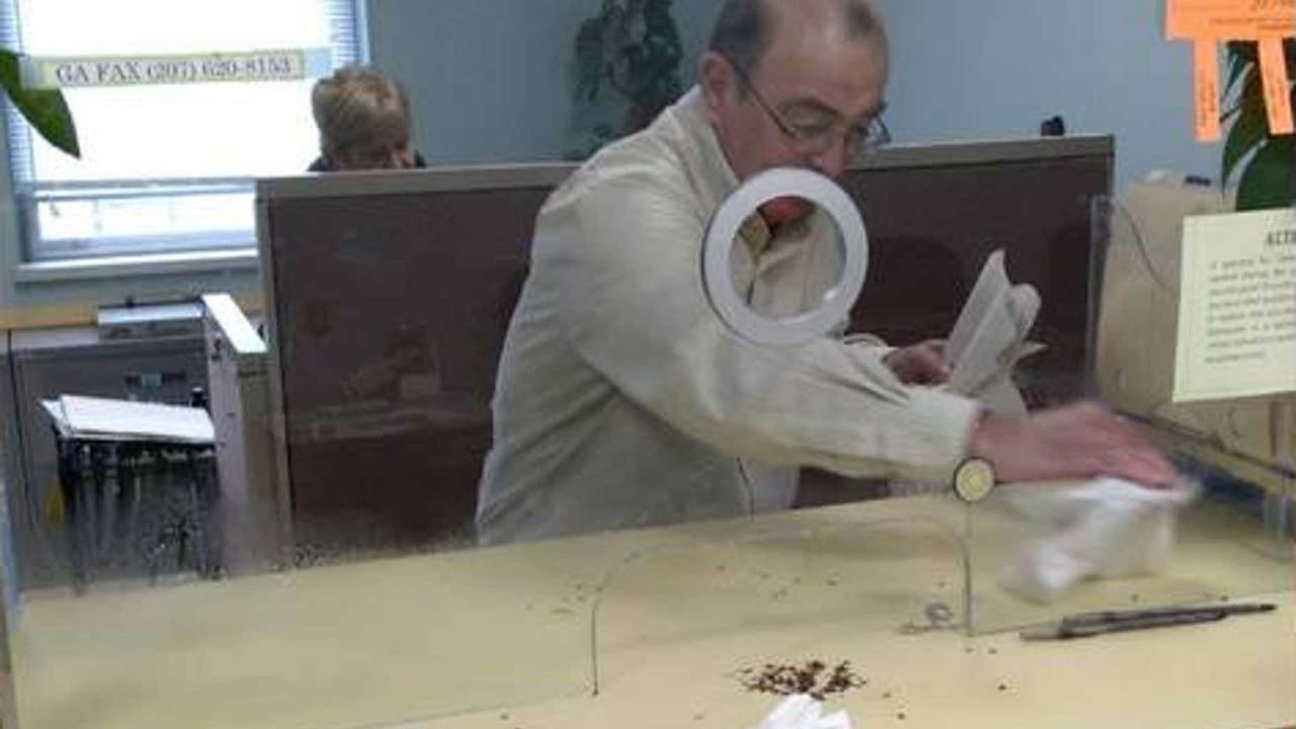A man in Augusta, Maine who was angry with the service at a government office released hundreds of live bed bugs as payback.