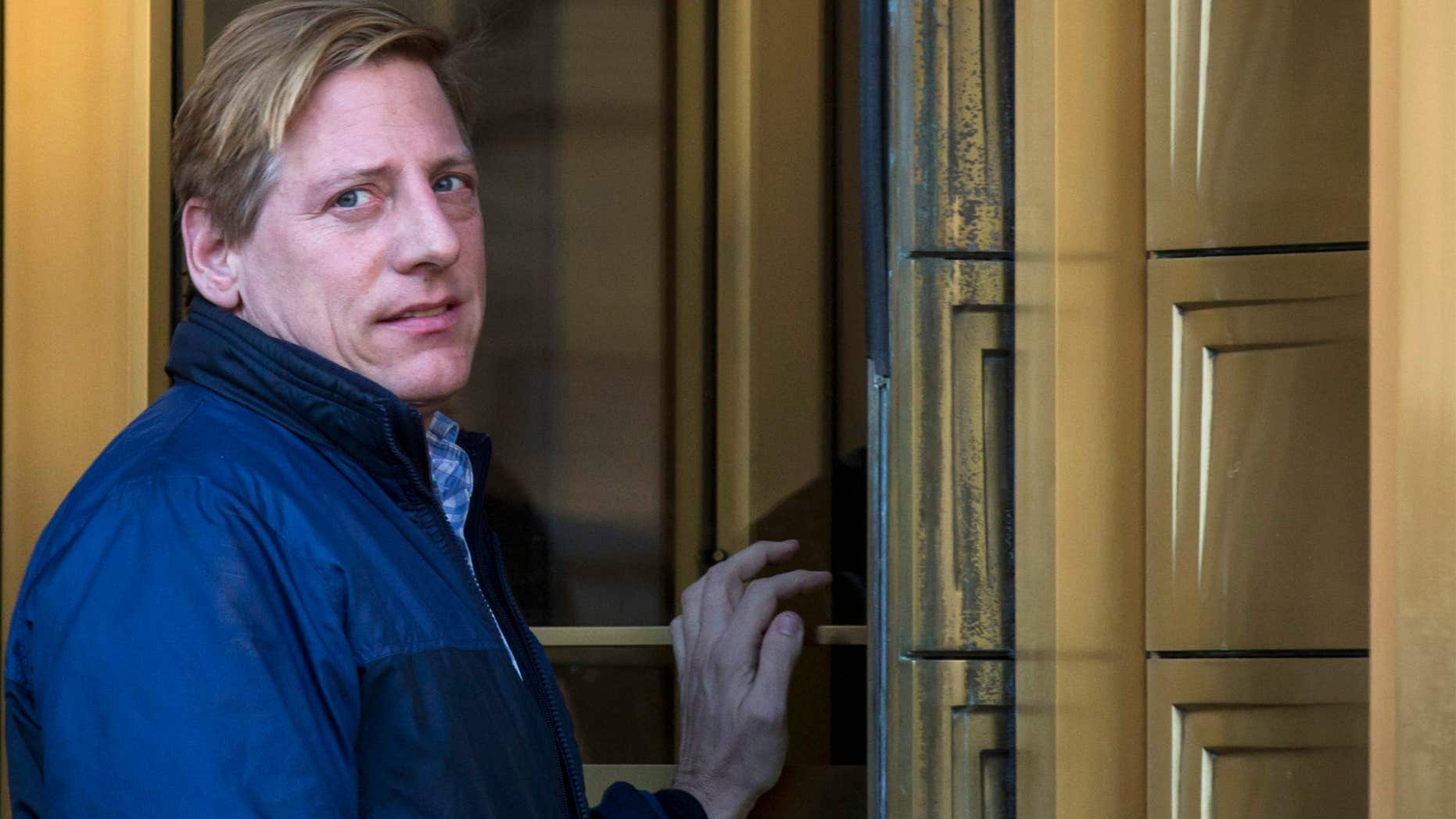 Feb. 20, 2014: Dana Giacchetto arrives at the Manhattan Federal Courthouse in New York.