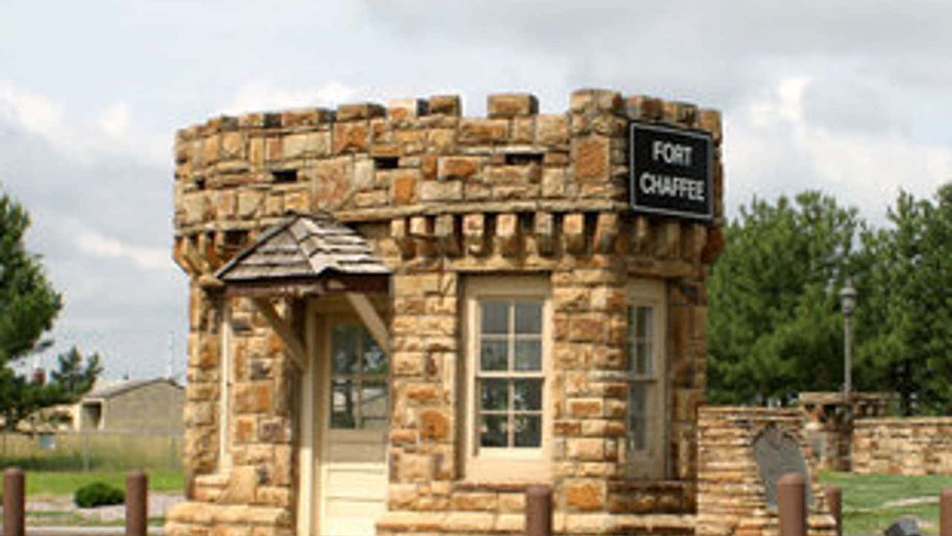 Fort Chaffee in Arkansas.