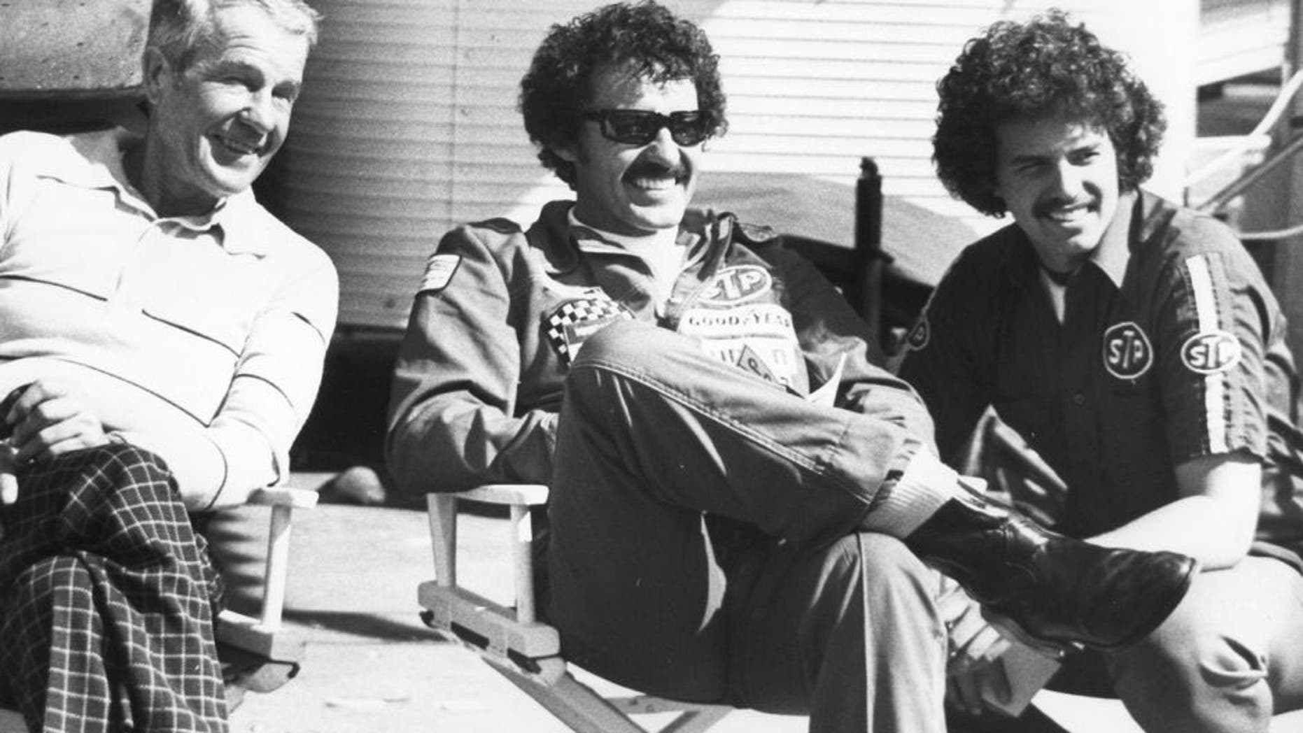UNKNOWN: (L-R) Lee, Richard, and Kyle Petty. (Photo by ISC Archives via Getty Images)