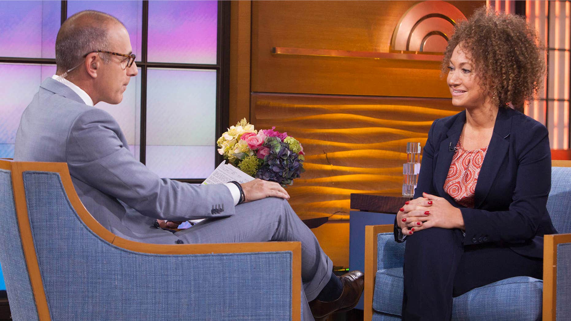 June 16, 2015: In this image released by NBC News, former NAACP leader Rachel Dolezal appears on the "Today" show during an interview with co-host Matt Lauer.