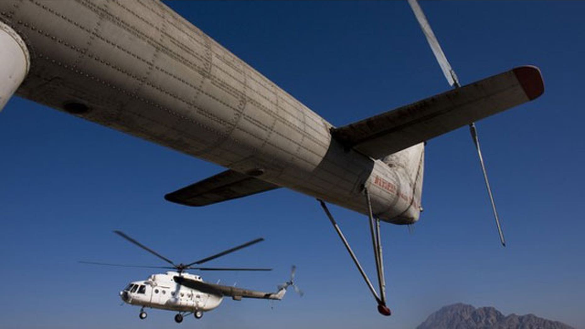 File: Mi-17 helicopter lands on base Delaram in Nimroz province, southern Afghanistan.