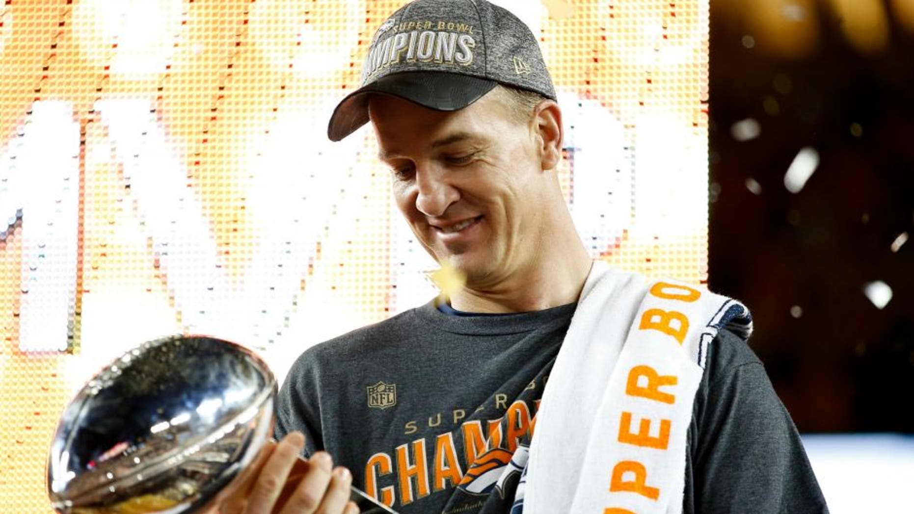 during Super Bowl 50 at Levi's Stadium on February 7, 2016 in Santa Clara, California.