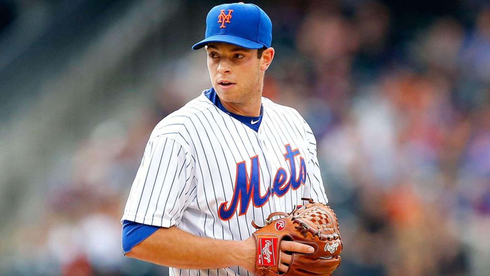 NEW YORK, NY - JUNE 28: Steven Matz #32 of the New York Mets in action during his major league debut against the Cincinnati Reds at Citi Field on June 28, 2015 in the Flushing neighborhood of the Queens borough of New York City. The Mets defeated the Red 7-2. (Photo by Jim McIsaac/Getty Images)