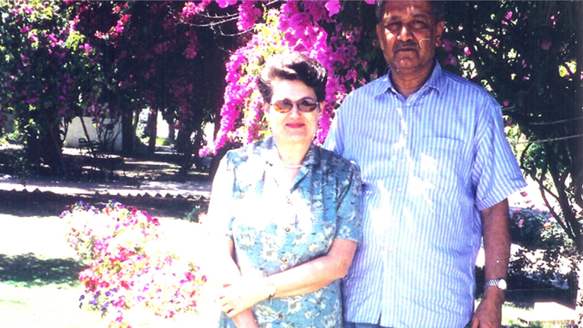 A.Q. Khan is seen with his wife in summer 2003 in this photo provided exclusively to Fox News.