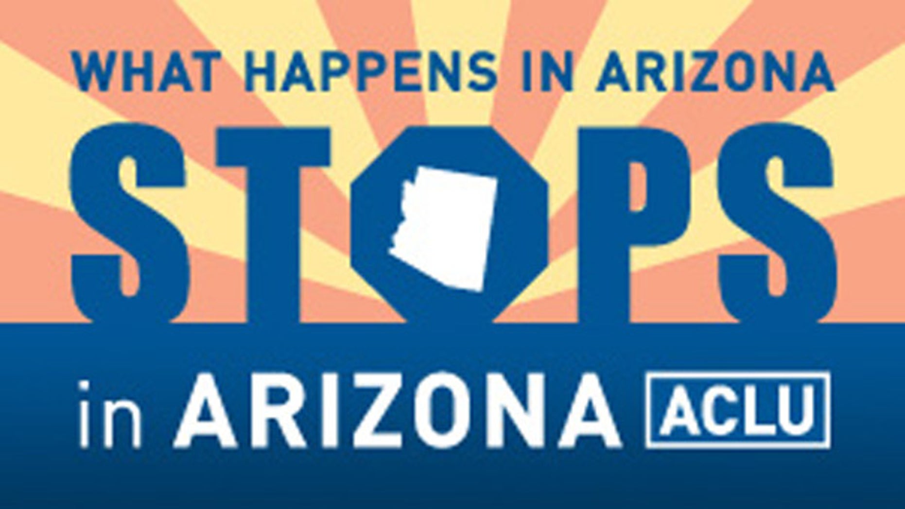 The ACLU website encourages visitors to download this graphic and display it on blogs and other social media sites.