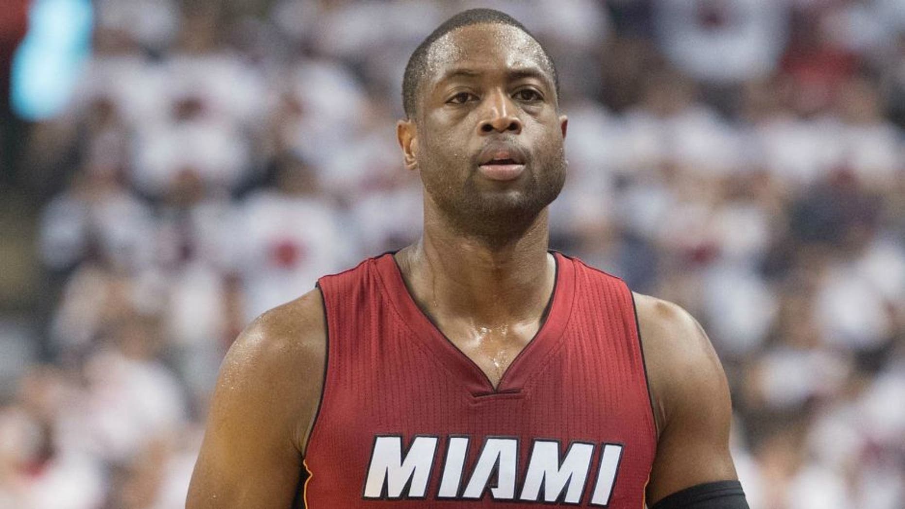 Dwyane Wade in May.