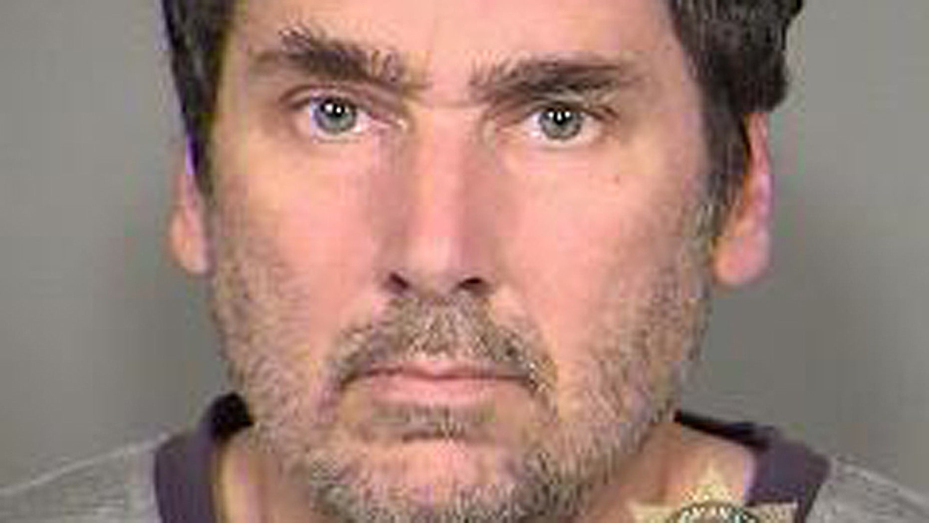 July 1: This booking photo from the Multnomah County Sheriff’s Office shows Darryl James Swanson, 45, at the Multnomah County Jail in Portland, Ore.