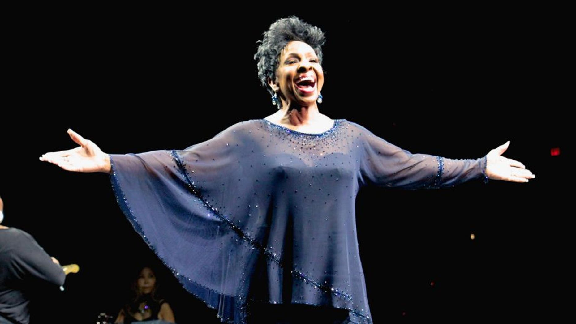 ATLANTIC CITY, NJ - MAY 10: Gladys Knight performs during the 2014 Mother's Day Music Festival at Boardwalk Hall Arena on May 10, 2014 in Atlantic City, New Jersey. (Photo by Donald Kravitz/Getty Images)