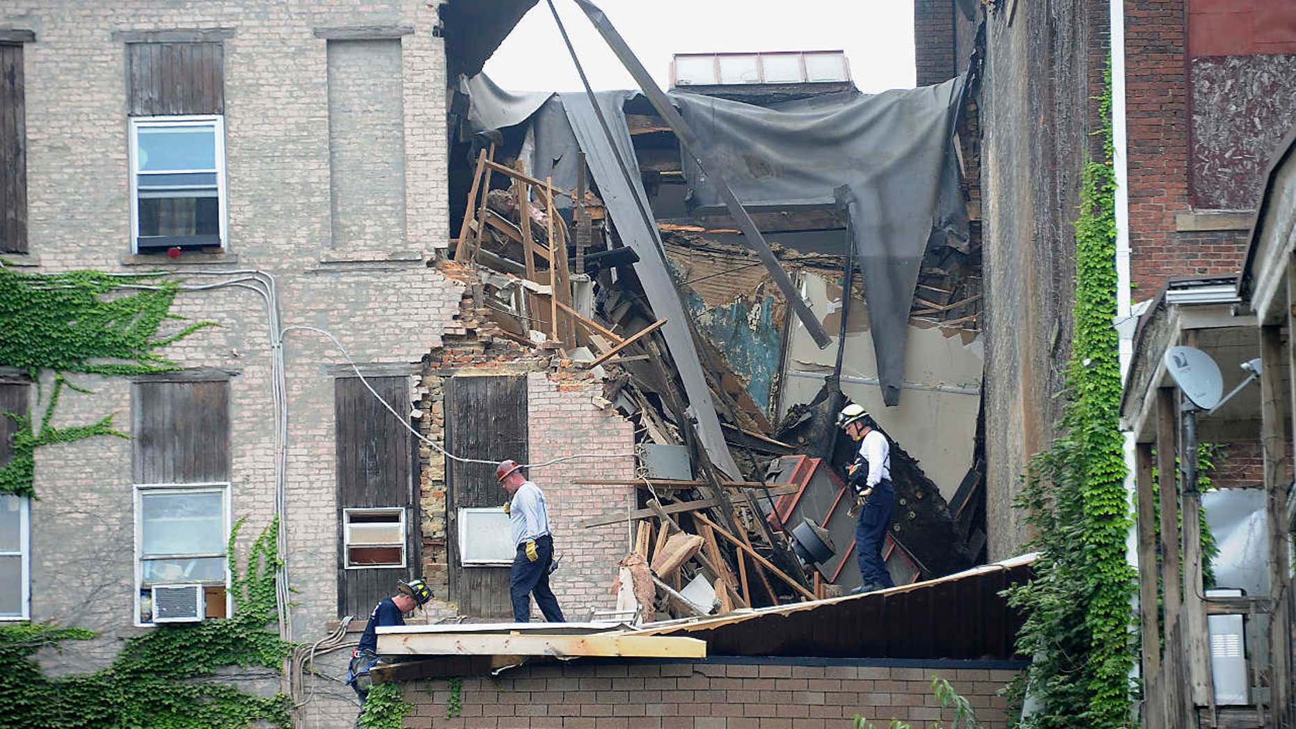 Woman Trapped For 9 Hours In Partial Building Collapse In Pennsylvania ...