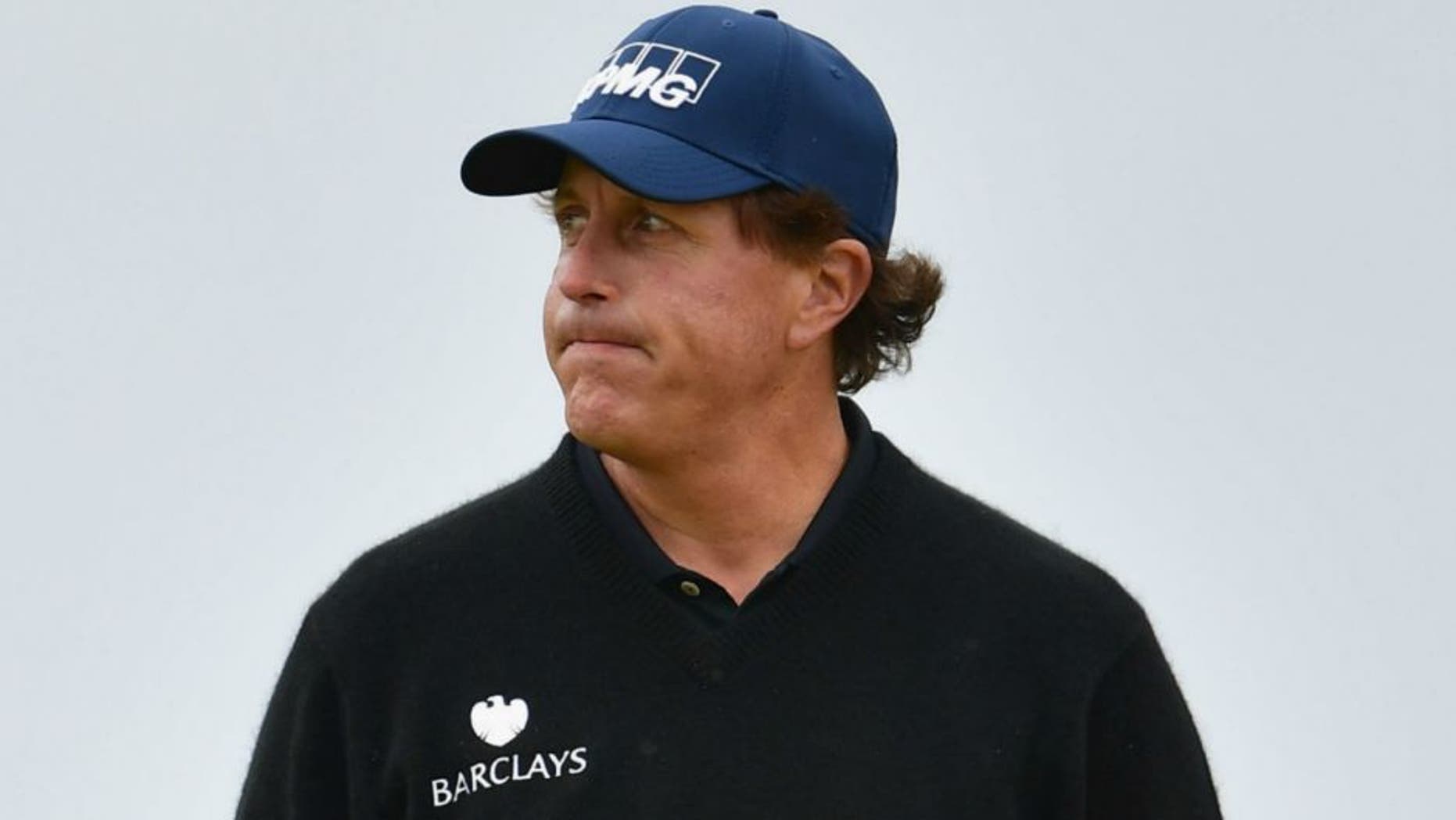 xxxx during the third round on day three of the 145th Open Championship at Royal Troon on July 16, 2016 in Troon, Scotland.,TROON, SCOTLAND - JULY 16: Phil Mickelson of the United States looks on at the 3rd during the third round on day three of the 145th Open Championship at Royal Troon on July 16, 2016 in Troon, Scotland. (Photo by Stuart Franklin/Getty Images)