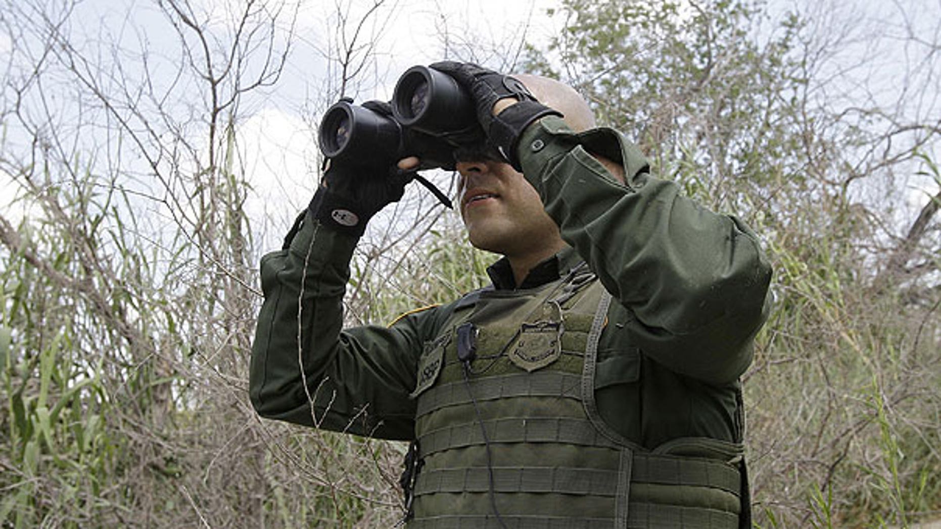 June 8: U.S. Customs and Border Patrol agent Sanchez patrols along the Rio Grande in Penitas, Texas. Between October 2009 and March 2011, U.S. Border Patrol detained at least 2,600 illegal immigrants from India, a dramatic spike considering apprehensions of Indian border-jumpers had historically hovered between 150 and 300 per year.