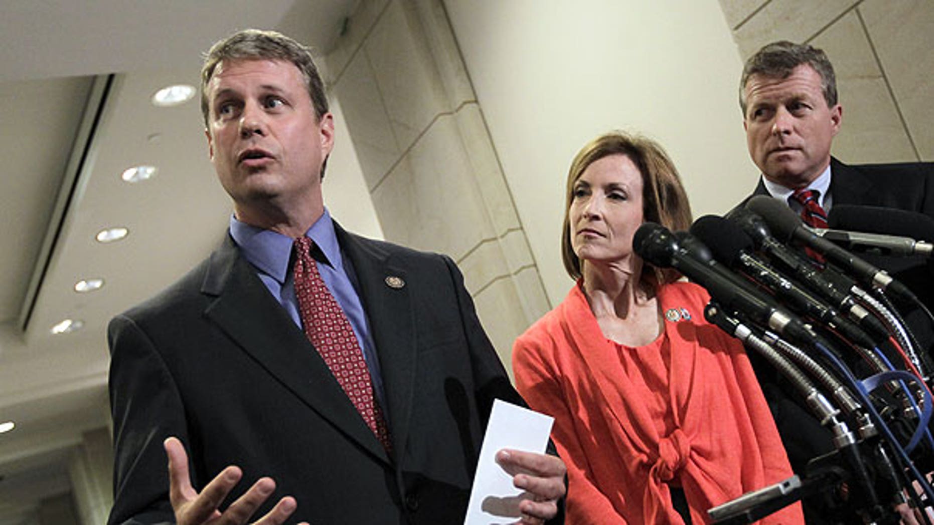 July 21: Republican House members talk about their meeting at the Capitol with economists from Standard & Poors on the potential negative impact to America's credit rating if Congress does not reach a deficit reduction agreement.
