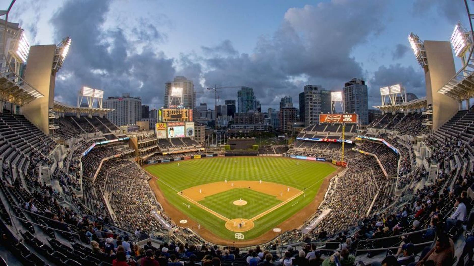 SAN DIEGO, CA - MAY 20: A general view of Petco Park during a game between the Minnesota Twins and San Diego Padres on May 20, 2014 at Petco Park in San Diego, California. The Twins defeated the Padres 5-3. (Photo by Brace Hemmelgarn/Minnesota Twins/Getty Images)