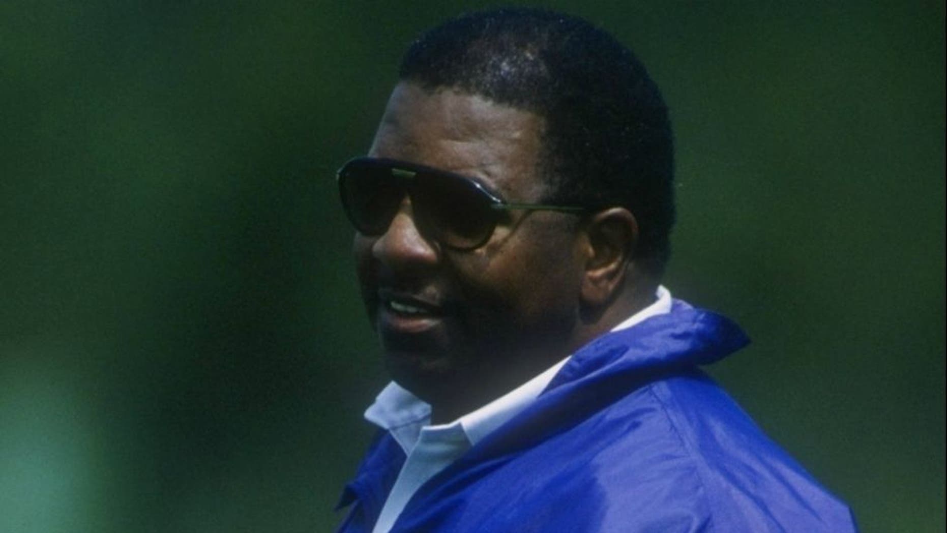 4 Jun 1998: Coach Dennis Green of the Minnesota Vikings looking on during Pre-Season Camp in Minneapolis, Minnesota. Mandatory Credit: Matthew Stockman /Allsport