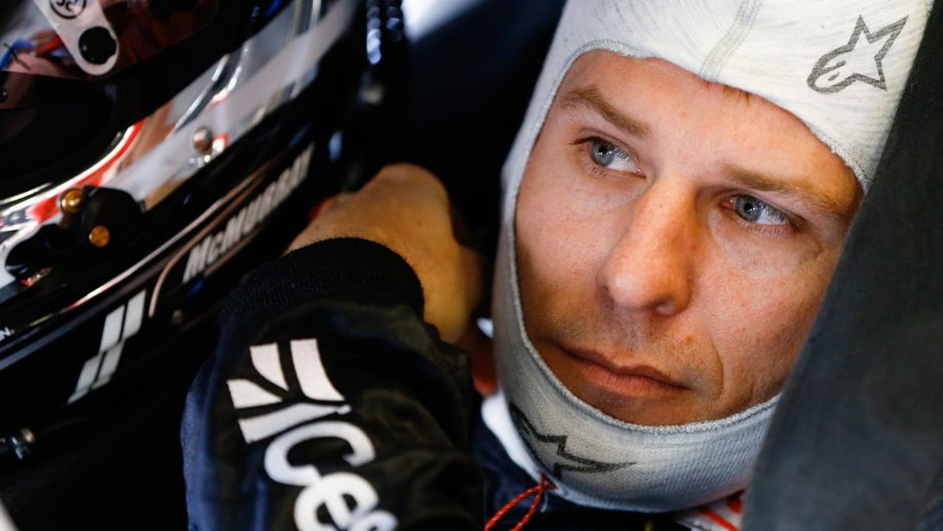 Jamie McMurray, driver of the #1 Cessna/McDonald's Chevrolet, sits in his car during practice for the NASCAR Sprint Cup Series 57th Annual Daytona 500 at Daytona International Speedway on February 21, 2015 in Daytona Beach, Florida.