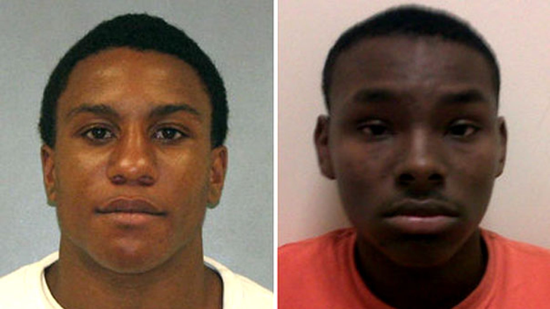 July 27: Nigel Dumas, left, and Khayri Williams-Clark have been charged in the videotaped murder of a Salvadoran immigrant who died after a savage beating in the New York suburb of Summit, N.J.