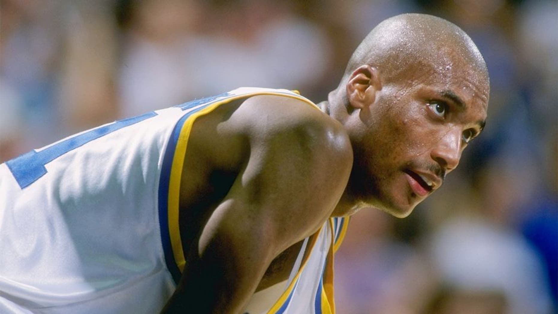 9 Mar 1995: Forward Ed O''Bannon of the UCLA Bruins looks on during a game against the Oregon State Beavers. UCLA won the game, 86-67.