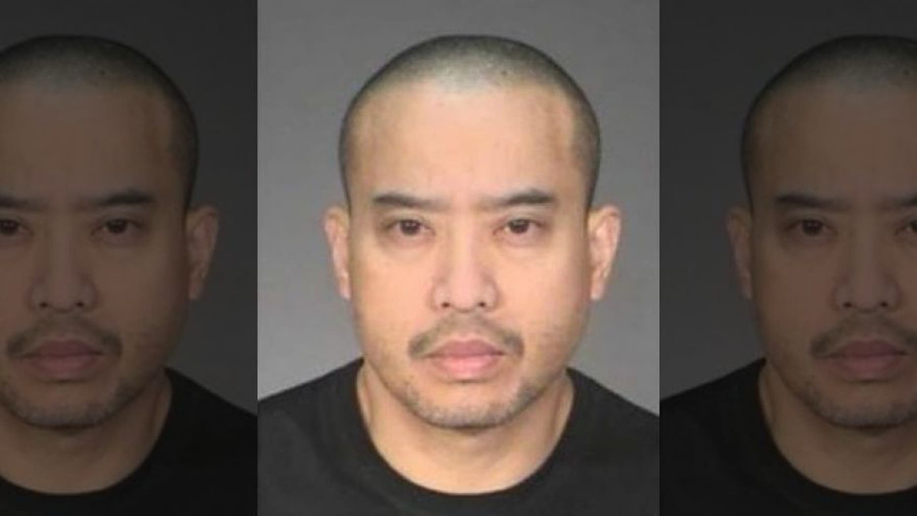 Lucifer Vincent Nguyen, 44, is wanted in connection with the woman's death in Mendota Heights on Saturday.
