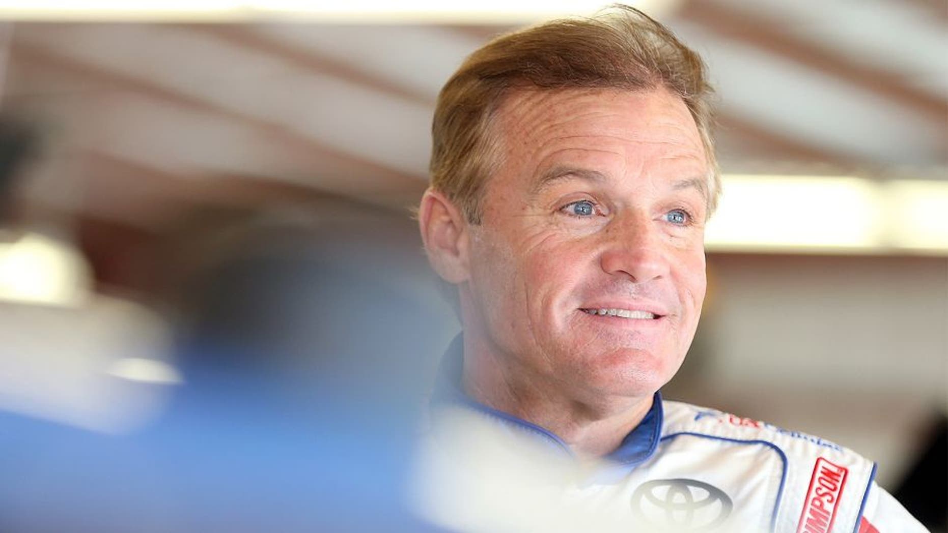 NEWTON, IA - JULY 31: Kenny Wallace, driver of the #20 US Cellular Toyota, during practice for the NASCAR XFINITY Series U.S. Cellular race at Iowa Speedway on July 31, 2015 in Newton, Iowa. (Photo by Brian Lawdermilk/NASCAR via Getty Images)