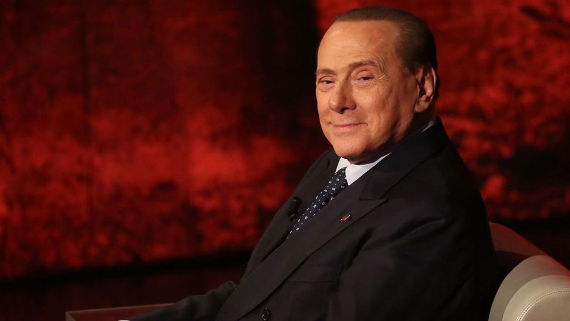 MILAN, ITALY - MAY 24: Silvio Berlusconi attends the 'Che Tempo Che Fa' TV Show on May 24, 2015 in Milan, Italy. (Photo by Vincenzo Lombardo/Getty Images)