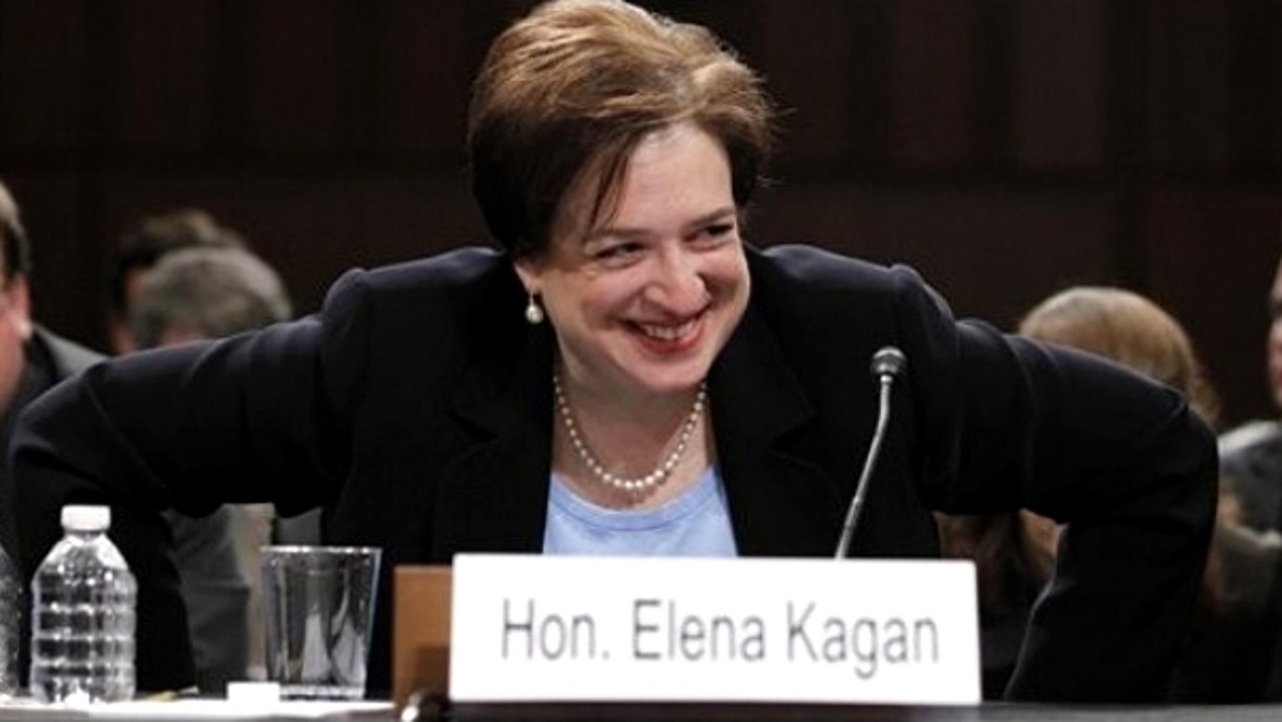 June 30: Kagan, seen here at a Senate Judiciary Committee hearing on her nomination, was confirmed by the Senate Thursday, making her the fourth woman ever to serve as a Supreme Court justice.