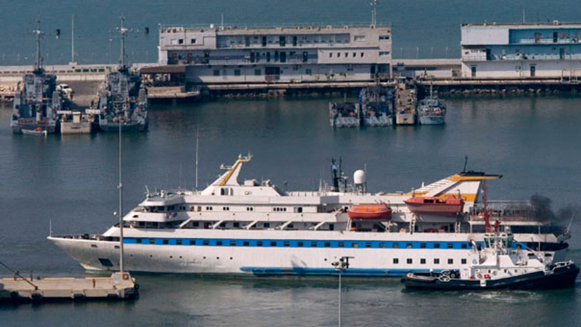 Aug. 5: The Mavi Marmara ship, part of a Gaza-bound flotilla raided by Israeli commandos in May, leaves the Haifa port on its way back to Turkey.