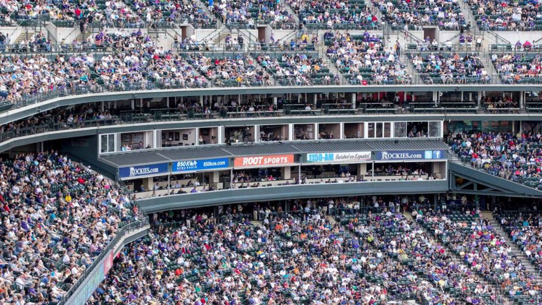 DENVER, CO - MAY 19: A general view of the stadium as fans watch the San Francisco Giants play the Colorado Rockies at Coors Field on May 19, 2013 in Denver, Colorado. The Rockies defeated the Giants 5-0. (Photo by Justin Edmonds/Getty Images)