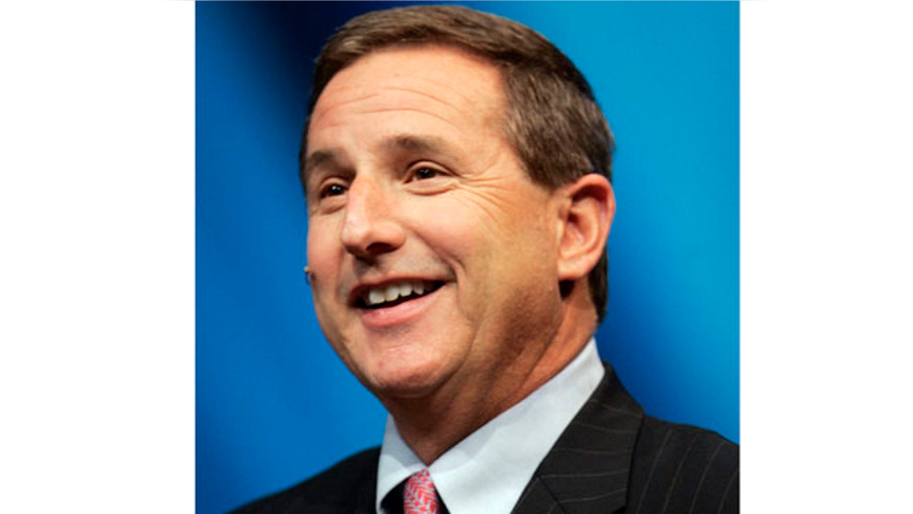 In this , Nov. 12, 2007, file photo, Hewlett Packard Company CEO Mark Hurd speaks during a conference in San Francisco.