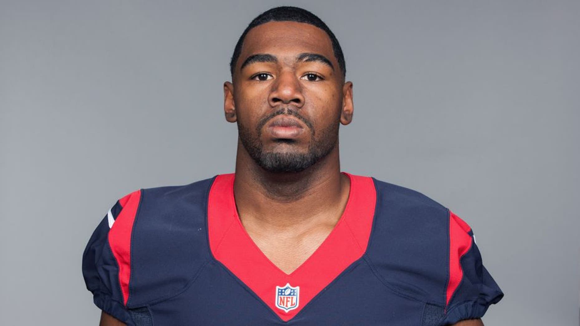 This is a 2015 photo of Kenny Hilliard of the Houston Texans NFL football team. This image reflects the Houston Texans active roster as of Wednesday, July 1, 2015 when this image was taken. (AP Photo)